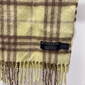 Burberry Plaid Scarf